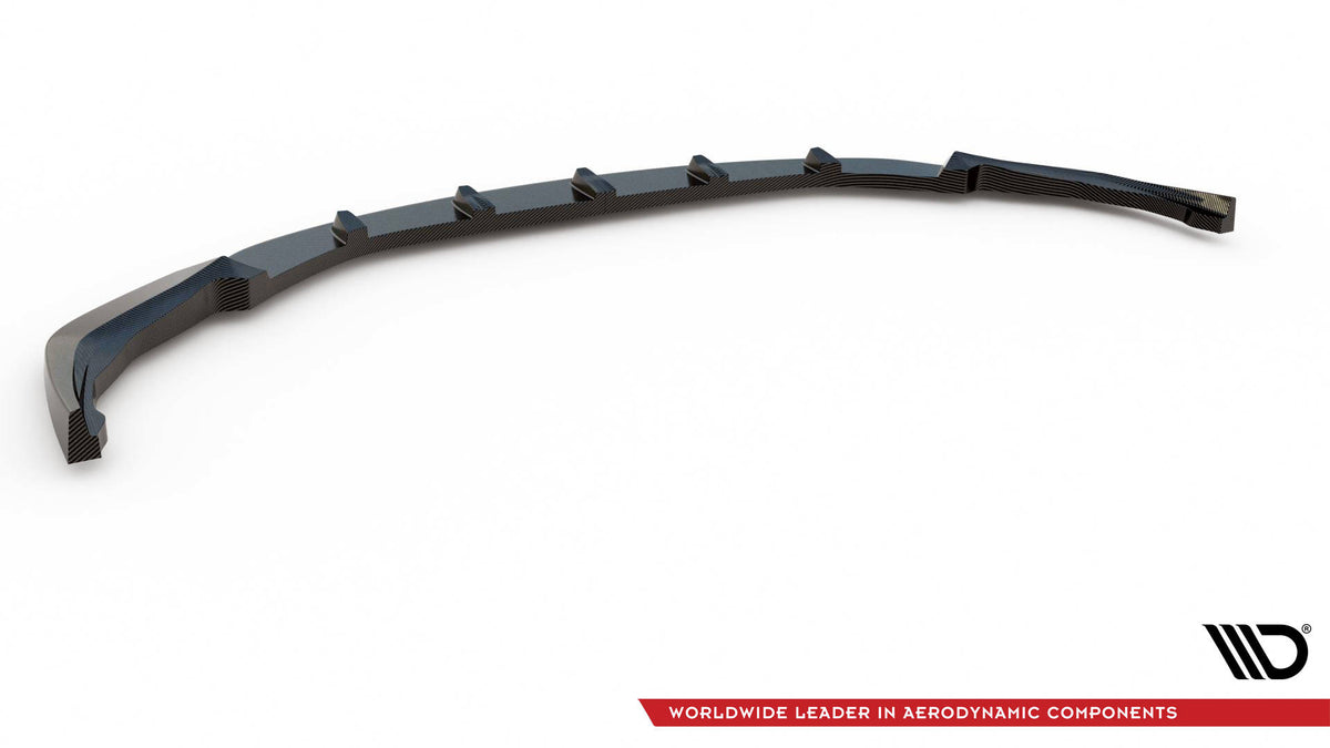 Prepreg Carbon Fiber Front Splitter V.1 suitable for BMW M4 G82 / G82 Facelift