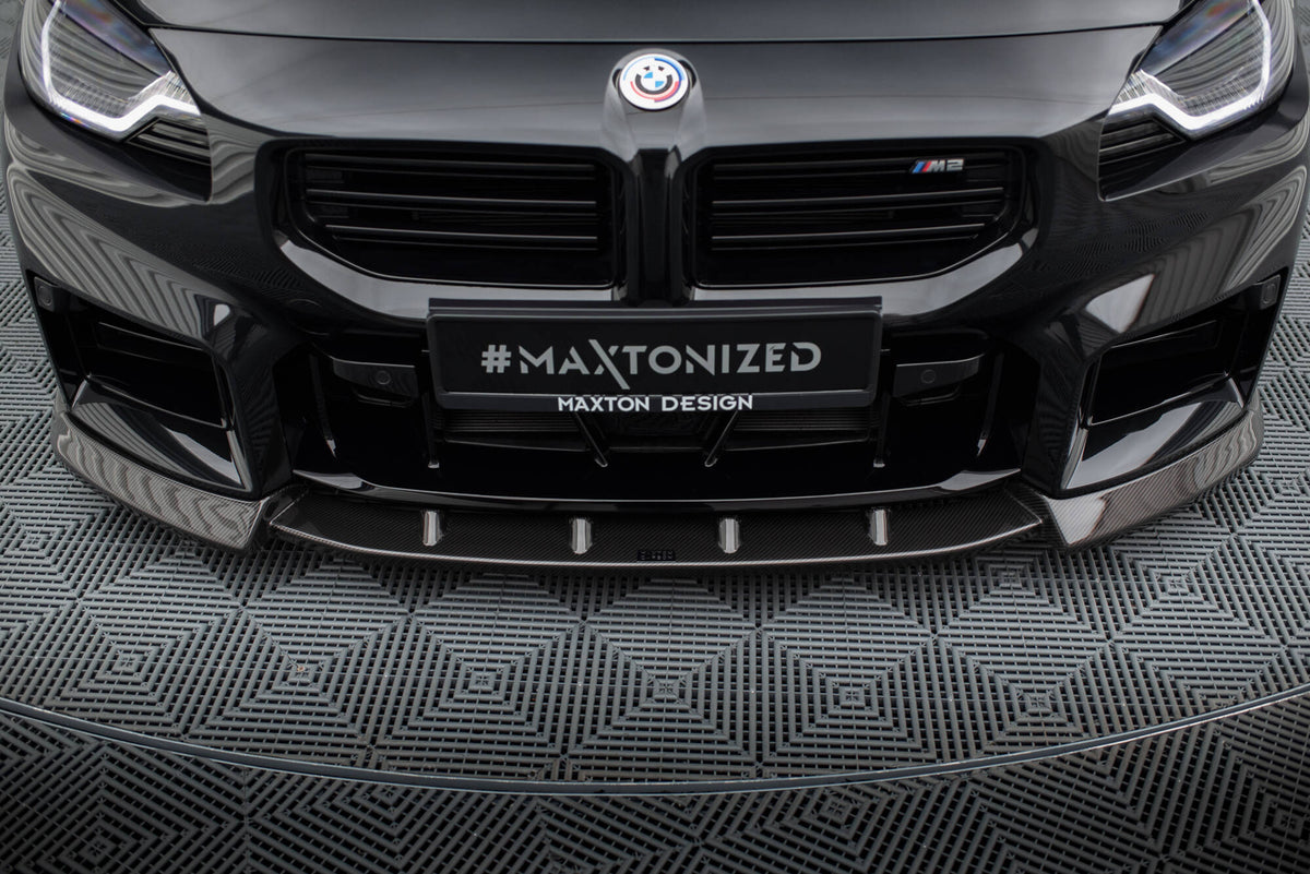 Prepreg Carbon Fiber Front Splitter V.2 suitable for BMW M2 G87
