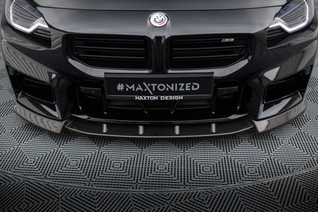 Prepreg Carbon Fiber Front Splitter V.2 suitable for BMW M2 G87