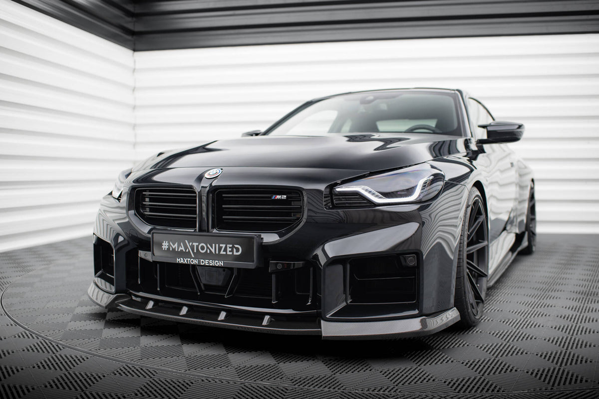 Prepreg Carbon Fiber Front Splitter V.2 suitable for BMW M2 G87