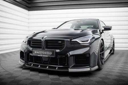 Prepreg Carbon Fiber Front Splitter V.2 suitable for BMW M2 G87