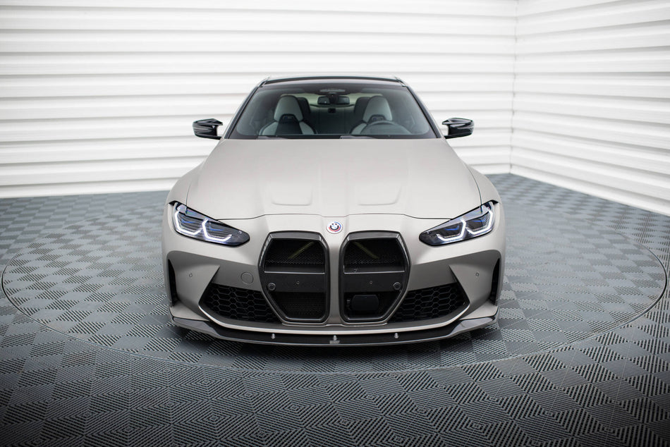 Prepreg Carbon Fiber Front Splitter V.3 suitable for BMW M4 G82  / M3 G80
