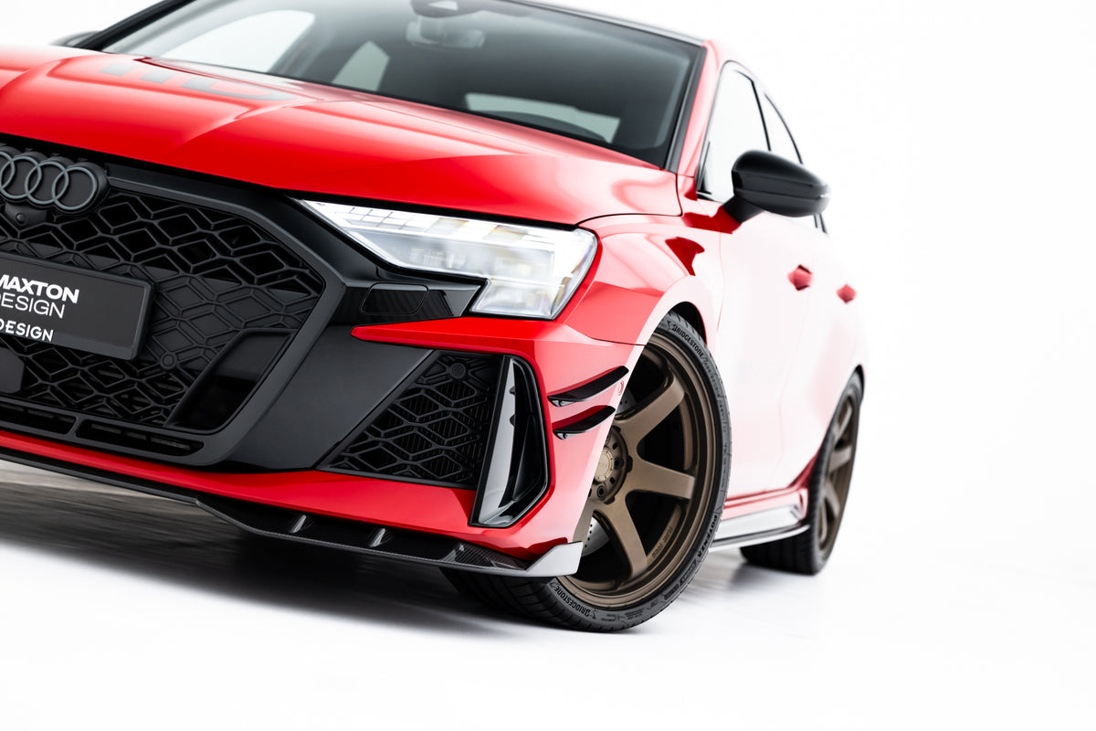 Prepreg Carbon Fiber Front Splitter suitable for Audi RS3 Sedan / Sportback 8Y Facelift