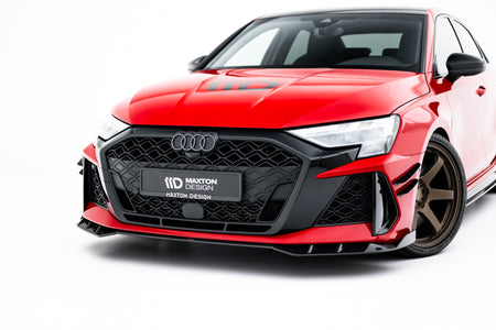 Prepreg Carbon Fiber Front Splitter suitable for Audi RS3 Sedan / Sportback 8Y Facelift