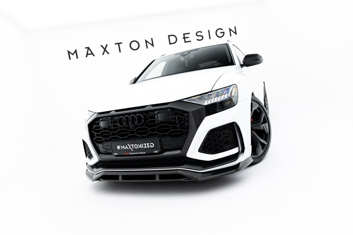 Prepreg Carbon Fiber Front Splitter suitable for Audi RSQ8 Mk1