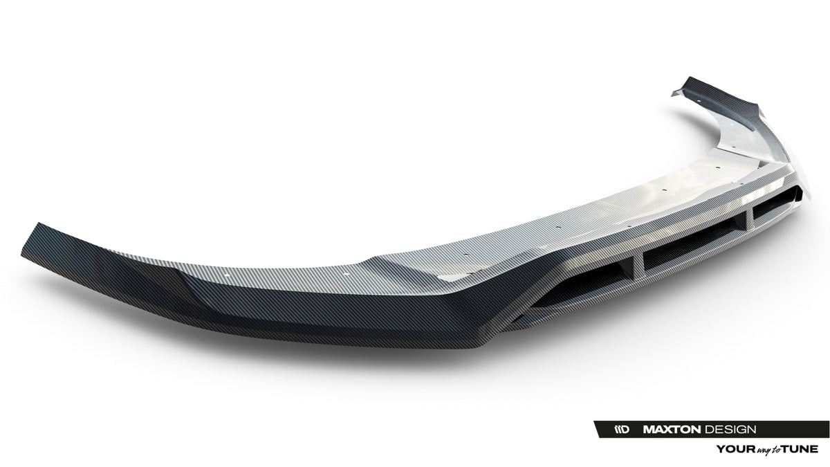 Prepreg Carbon Fiber Front Splitter suitable for Audi RSQ8 Mk1