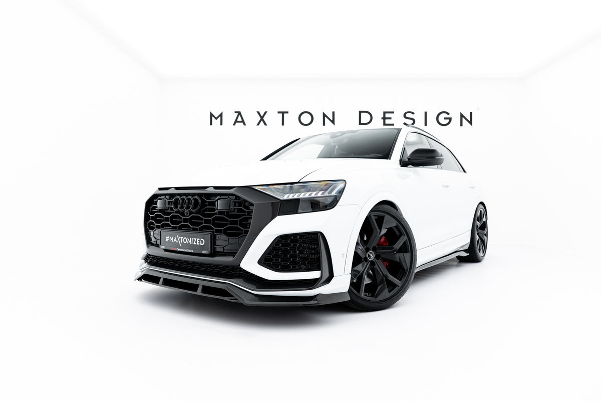 Prepreg Carbon Fiber Front Splitter suitable for Audi RSQ8 Mk1