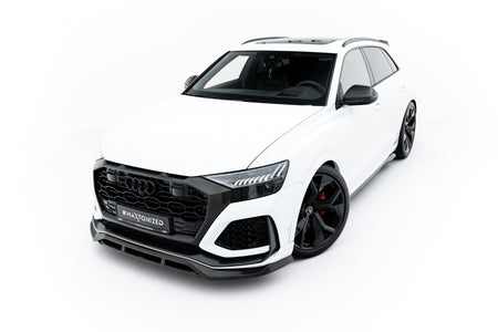 Prepreg Carbon Fiber Front Splitter suitable for Audi RSQ8 Mk1