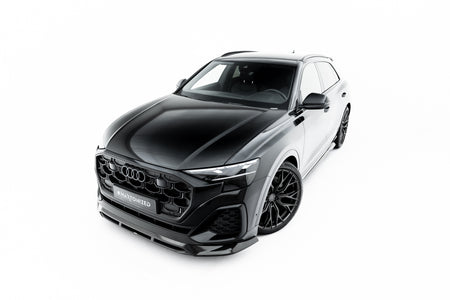 Prepreg Carbon Fiber Front Splitter suitable for Audi SQ8 / Q8 S-Line Mk1 Facelift
