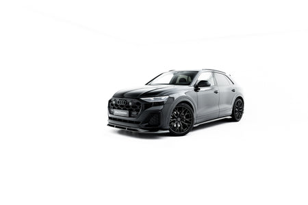 Prepreg Carbon Fiber Front Splitter suitable for Audi SQ8 / Q8 S-Line Mk1 Facelift