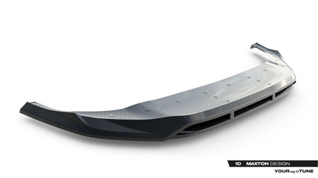 Prepreg Carbon Fiber Front Splitter suitable for Audi SQ8 / Q8 S-Line Mk1 Facelift