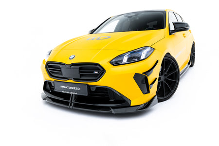 Prepreg Carbon Fiber Front Splitter suitable for BMW M135i / 1 M-Pack F70
