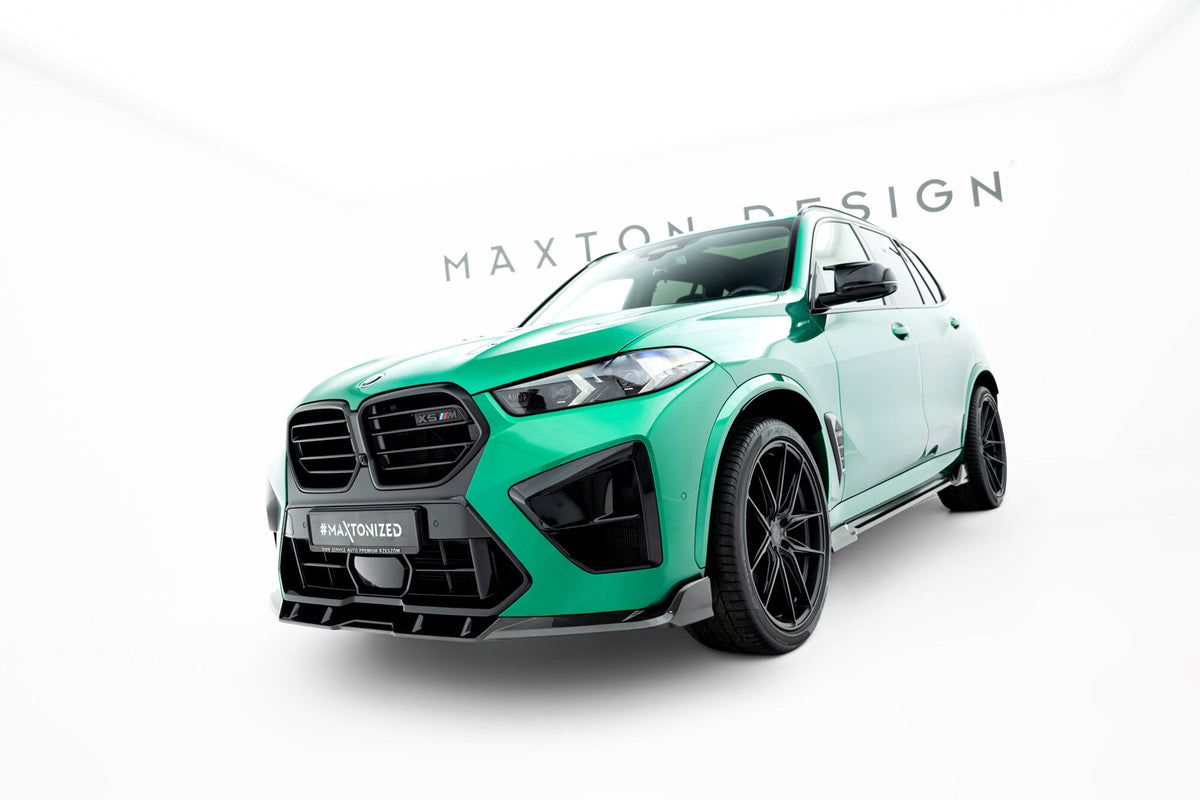 Prepreg Carbon Fiber Front Splitter suitable for BMW X5 M F95 Facelift