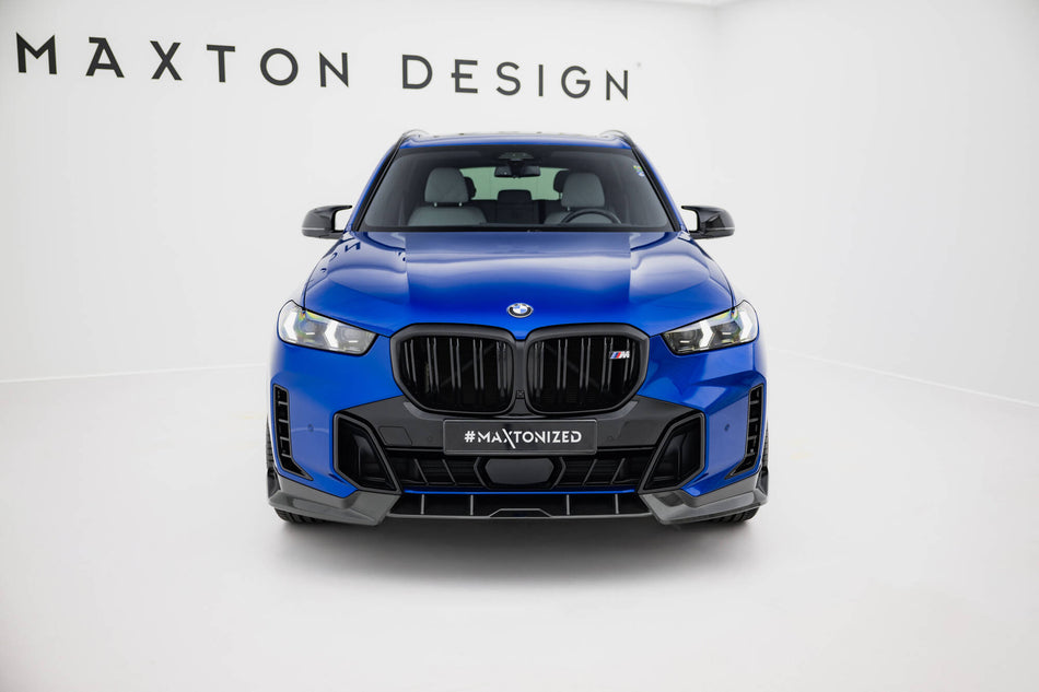 Prepreg Carbon Fiber Front Splitter suitable for BMW X5 M-Pack G05 Facelift
