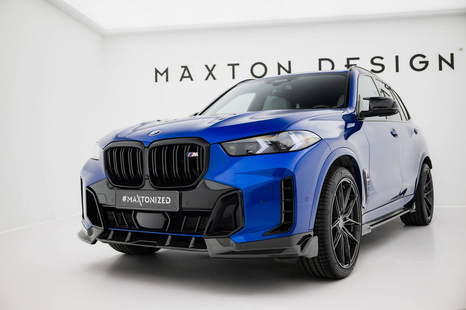 Prepreg Carbon Fiber Front Splitter suitable for BMW X5 M-Pack G05 Facelift
