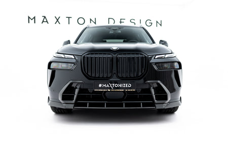 Prepreg Carbon Fiber Front Splitter suitable for BMW X7 M-Pack G07 Facelift