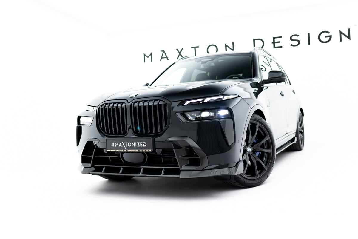 Prepreg Carbon Fiber Front Splitter suitable for BMW X7 M-Pack G07 Facelift