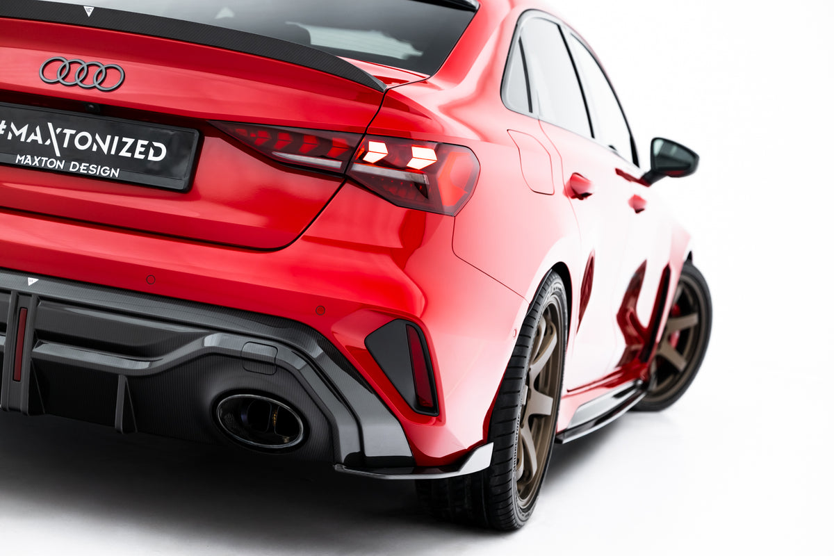 Prepreg Carbon Fiber Rear Diffuser suitable for Audi RS3 Sedan 8Y Facelift