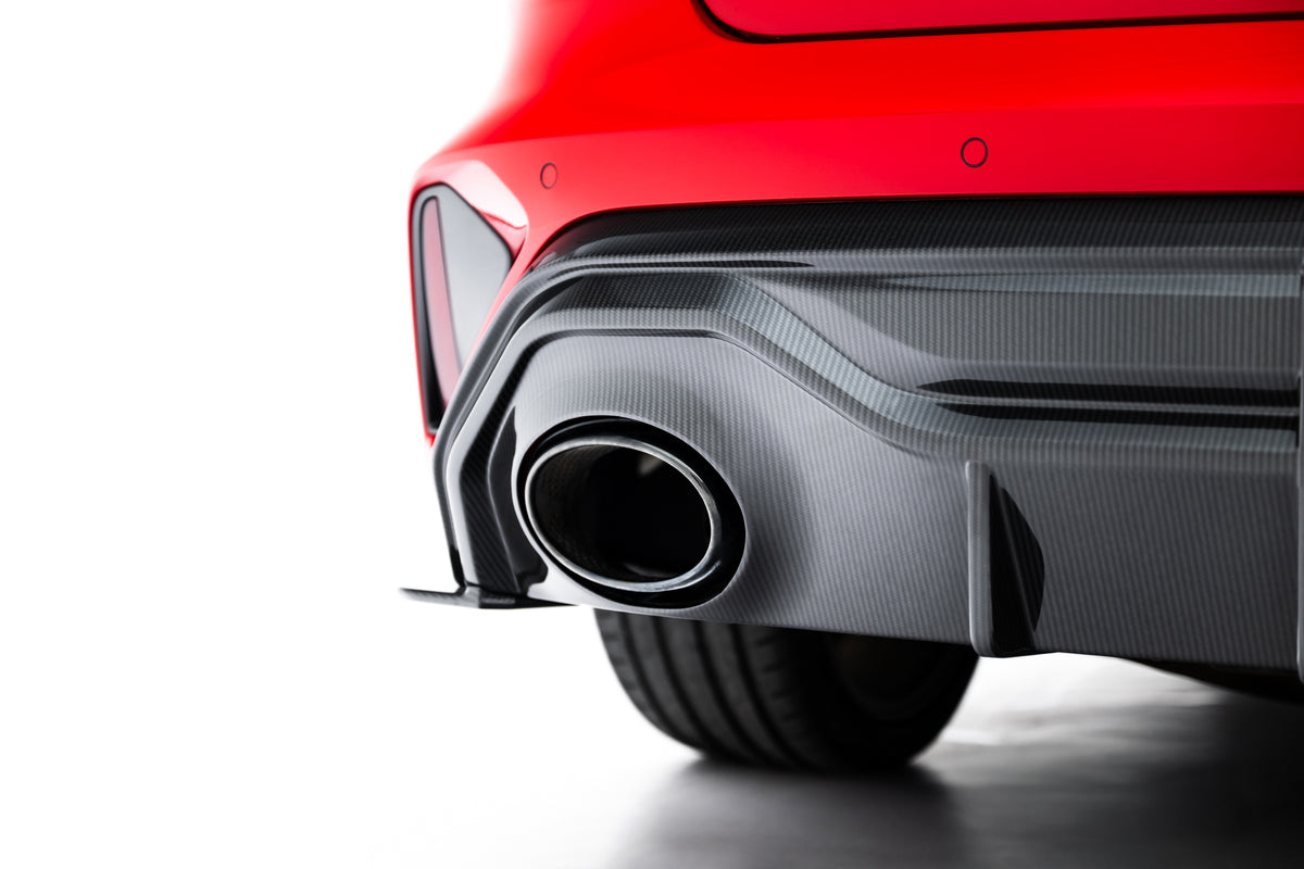 Prepreg Carbon Fiber Rear Diffuser suitable for Audi RS3 Sedan 8Y Facelift