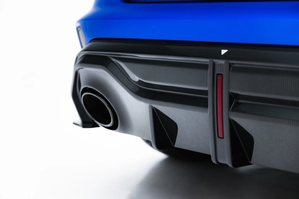 Prepreg Carbon Fiber Rear Diffuser suitable for Audi RS3 Sportback 8Y Facelift