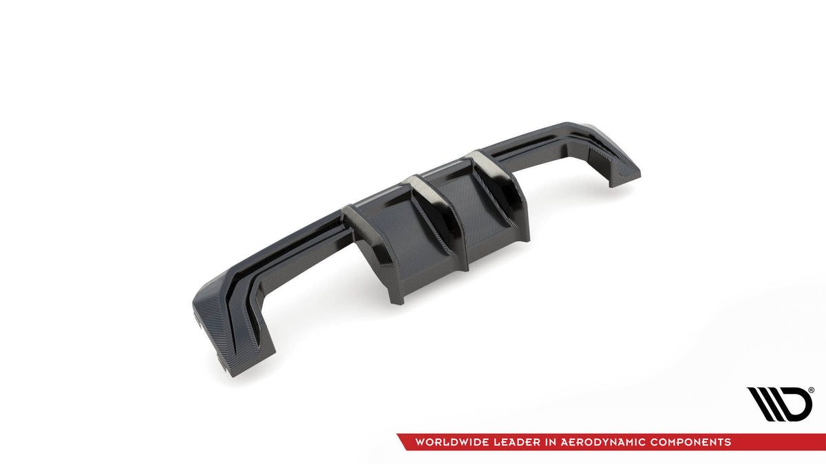 Prepreg Carbon Fiber Rear Diffuser suitable for BMW M3 Sedan / Touring G80 / G81