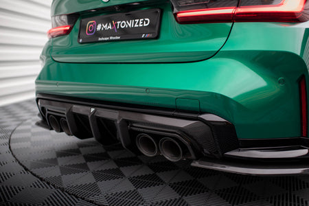 Prepreg Carbon Fiber Rear Diffuser suitable for BMW M3 Sedan / Touring G80 / G81