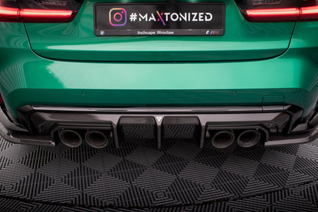 Prepreg Carbon Fiber Rear Diffuser suitable for BMW M3 Sedan / Touring G80 / G81