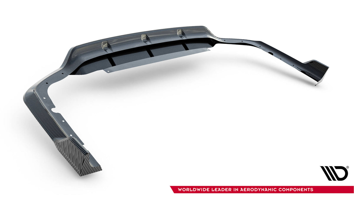 Prepreg Carbon Fiber Rear Diffuser suitable for BMW X7 M-Pack G07 Facelift (version without towbar)