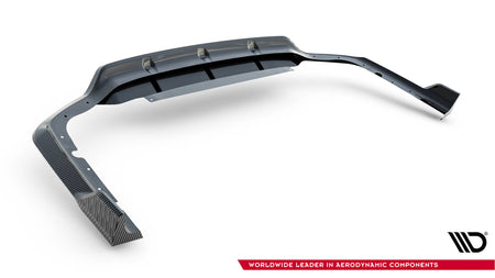 Prepreg Carbon Fiber Rear Diffuser suitable for BMW X7 M-Pack G07 Facelift (version without towbar)