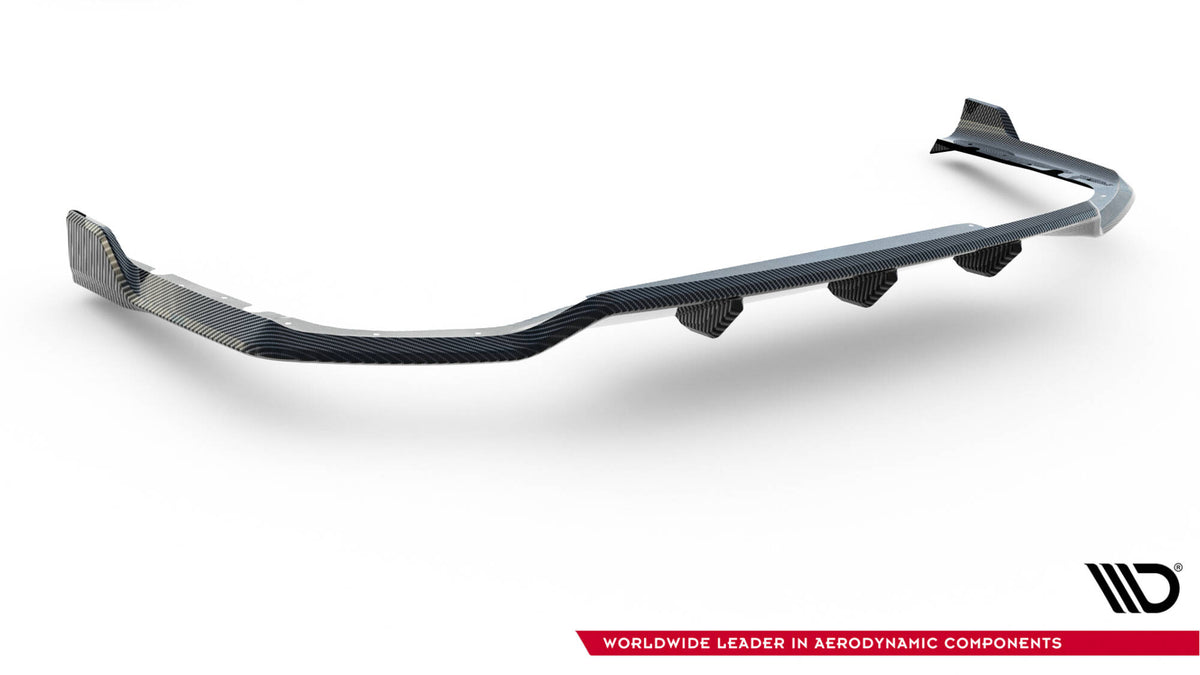 Prepreg Carbon Fiber Rear Diffuser suitable for BMW X7 M-Pack G07 Facelift (version without towbar)