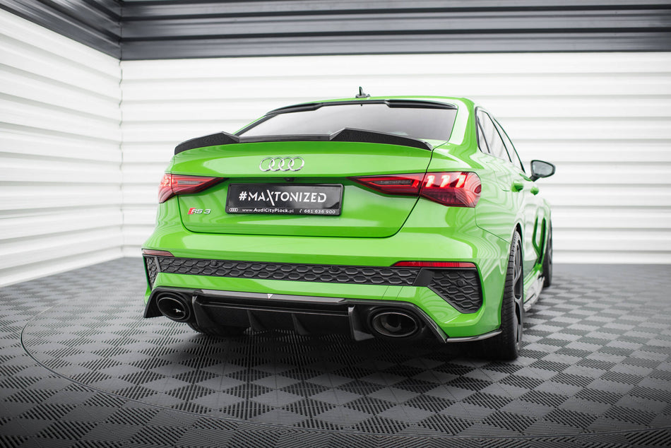 Prepreg Carbon Fiber Rear Side Splitters V.2 suitable for Audi RS3 Sedan 8Y