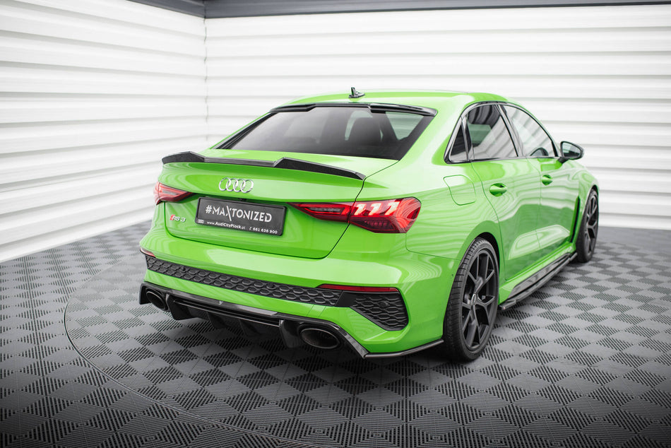 Prepreg Carbon Fiber Rear Side Splitters V.2 suitable for Audi RS3 Sedan 8Y