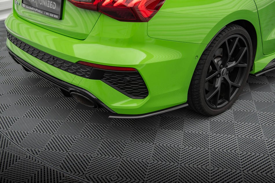 Prepreg Carbon Fiber Rear Side Splitters suitable for Audi RS3 Sedan 8Y
