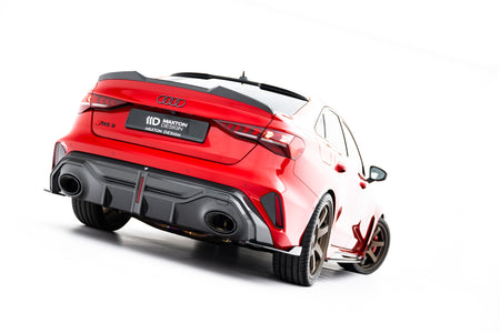 Prepreg Carbon Fiber Rear Side Splitters suitable for Audi RS3 Sedan 8Y Facelift