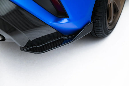 Prepreg Carbon Fiber Rear Side Splitters suitable for Audi RS3 Sportback 8Y Facelift