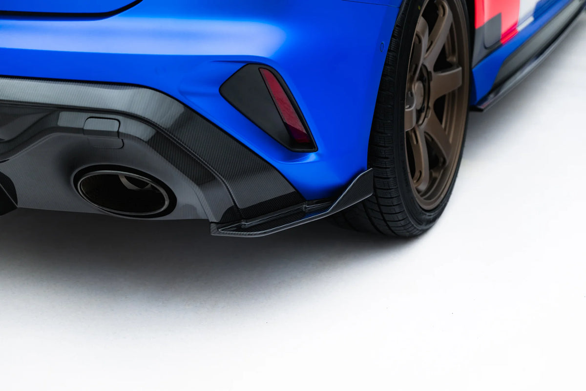Prepreg Carbon Fiber Rear Side Splitters suitable for Audi RS3 Sportback 8Y Facelift