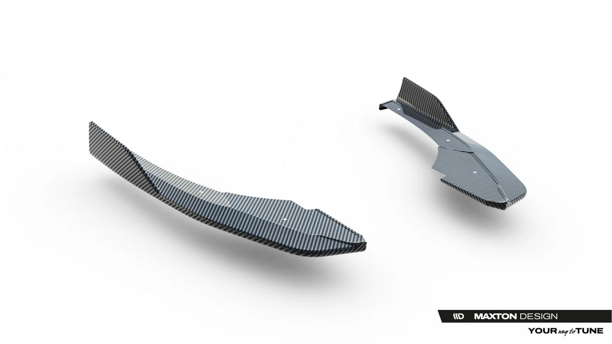 Prepreg Carbon Fiber Rear Side Splitters suitable for Audi RS3 Sportback 8Y Facelift