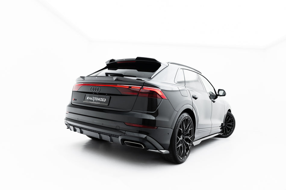 Prepreg Carbon Fiber Rear Side Splitters suitable for Audi SQ8 / Q8 S-Line Mk1 Facelift