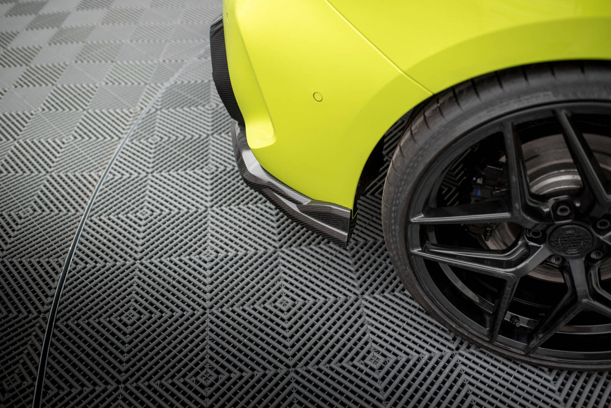 Prepreg Carbon Fiber Rear Side Splitters suitable for BMW 1 M-Pack /  M135i / 128ti F40