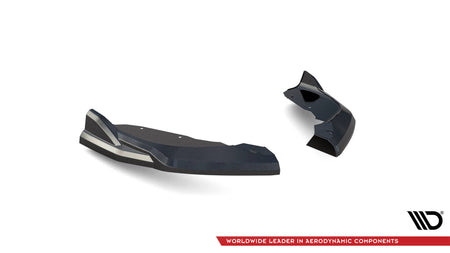 Prepreg Carbon Fiber Rear Side Splitters suitable for BMW 1 M-Pack /  M135i / 128ti F40