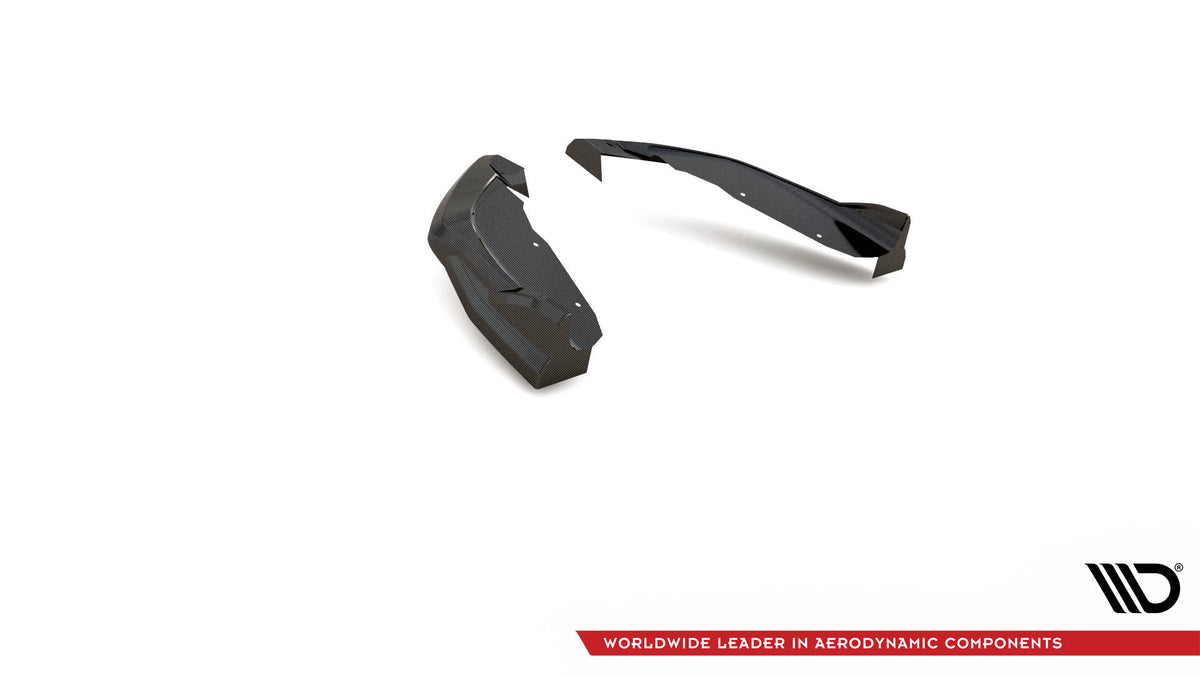Prepreg Carbon Fiber Rear Side Splitters suitable for BMW 1 M-Pack /  M135i / 128ti F40