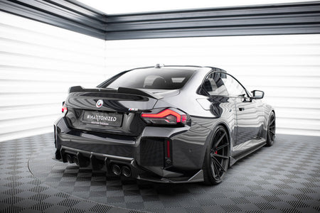 Prepreg Carbon Fiber Rear Side Splitters suitable for BMW M2 G87
