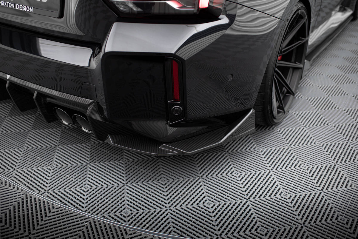 Prepreg Carbon Fiber Rear Side Splitters suitable for BMW M2 G87
