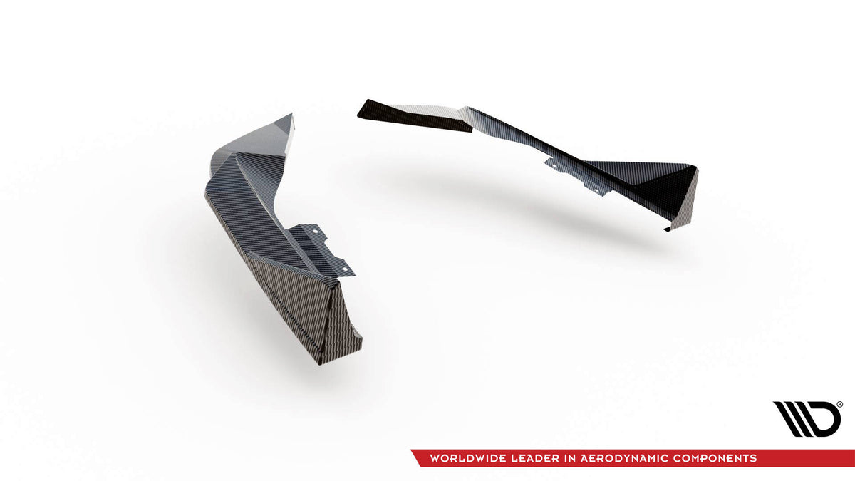 Prepreg Carbon Fiber Rear Side Splitters suitable for BMW M2 G87
