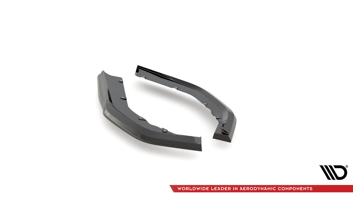 Prepreg Carbon Fiber Rear Side Splitters suitable for BMW M3 Sedan / Touring G80 / G81