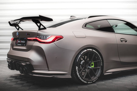 Prepreg Carbon Fiber Rear Side Splitters suitable for BMW M4 G82 / G82 Facelift