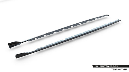 Prepreg Carbon Fiber Side Skirts V.1 suitable for Audi RS3 Sedan / Sportback 8Y / 8Y Facelift