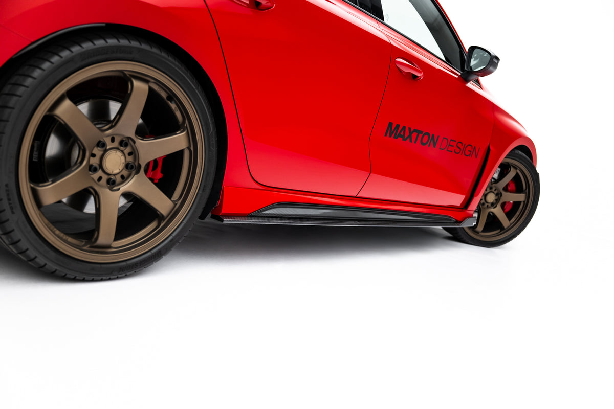 Prepreg Carbon Fiber Side Skirts V.1 suitable for Audi RS3 Sedan / Sportback 8Y / 8Y Facelift