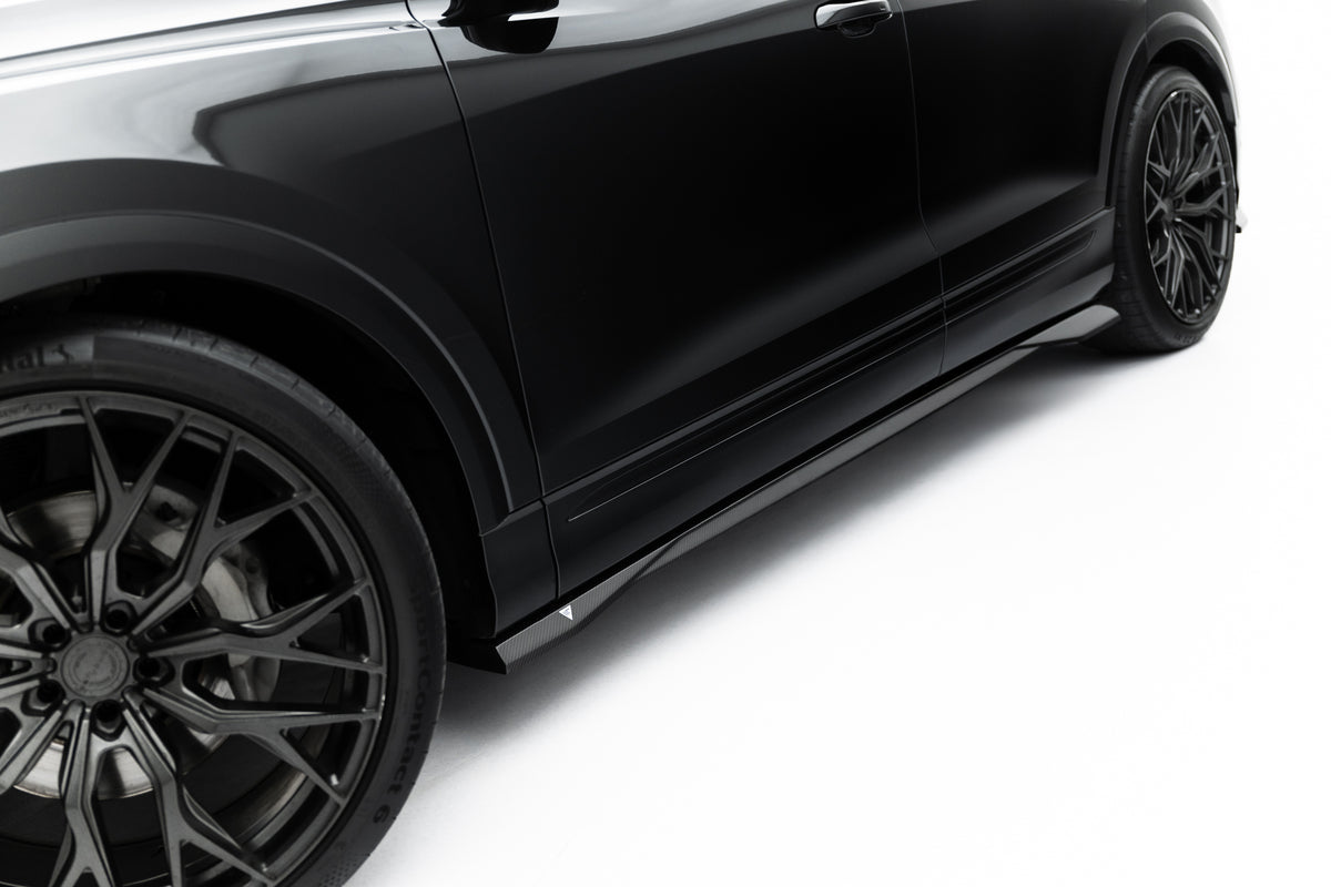 Prepreg Carbon Fiber Side Skirts suitable for Audi SQ8 / Q8 S-Line Mk1 Facelift
