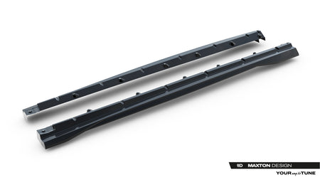 Prepreg Carbon Fiber Side Skirts suitable for Audi SQ8 / Q8 S-Line Mk1 Facelift